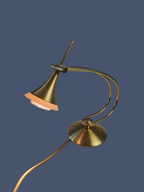 Vintage Table Lamp Brass / Vintage Bordlampe I Messing