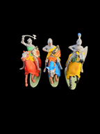 Britains LTD 3 Knights on Horseback.
