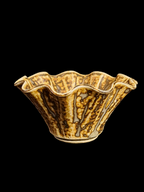 Arne Bang, Curved bowl w/frilled edge