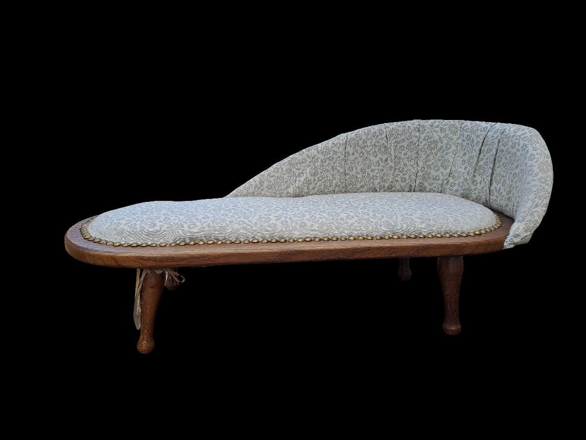 German Vintage Mini Chaise Longue