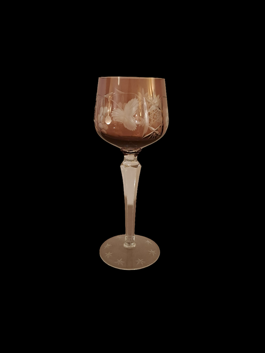 Bohemian Wine Glass/Bøhmisk Vinglas