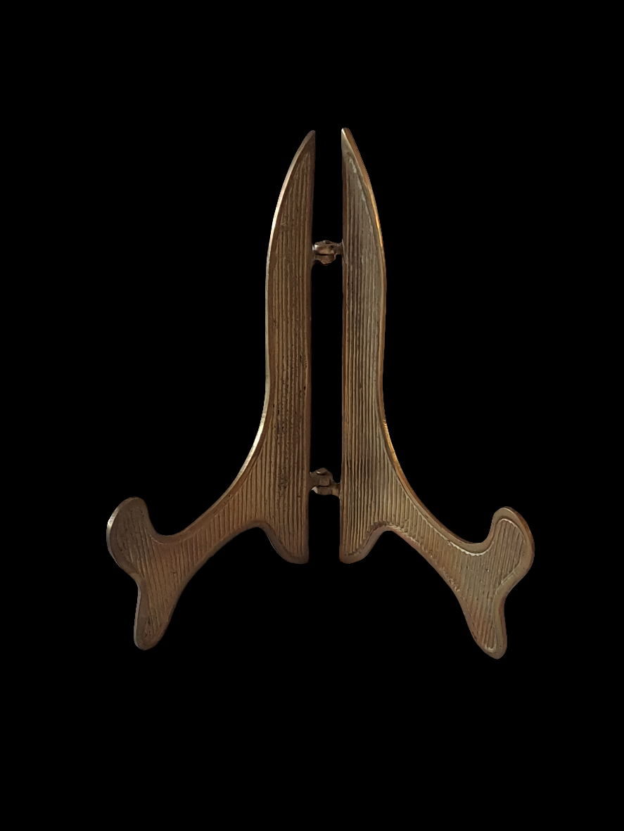 Vintage Brass Photo Stand
