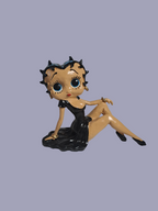 Betty Boop figure in Black Dress