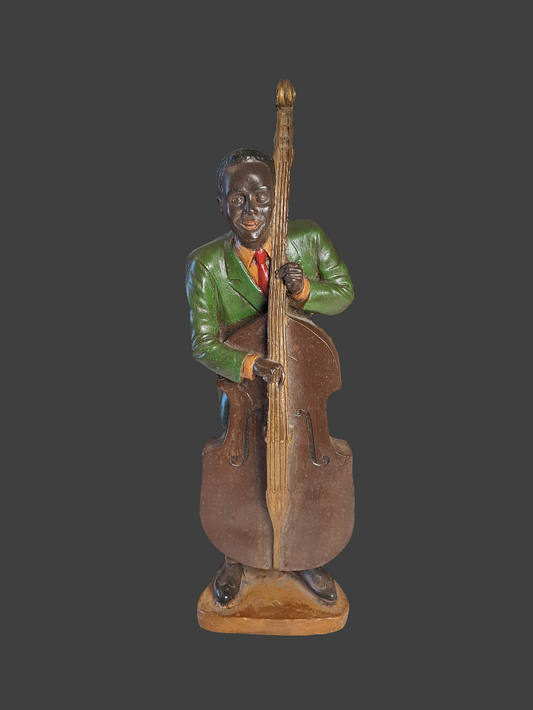 Vintage Large Jazz Figure / Vintage Stor Jazz Figur
