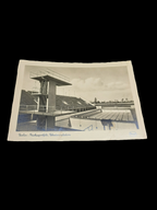 The Olympic Swimming Stadion. Berlin 1936/Det olympiske Svømmestadion. Berlin 1936. Postkort.