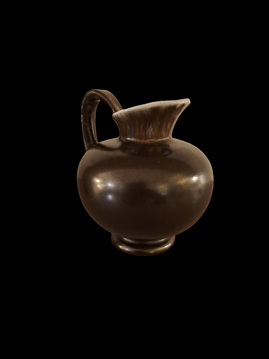West Germany Brown Jug/ West Germany brun kande