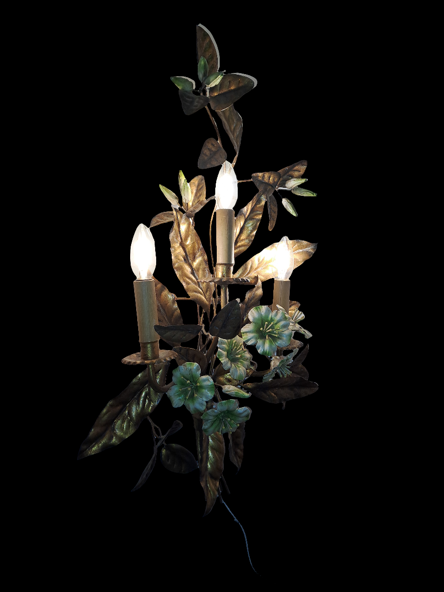Italian Wall Lamp in Regency Style.