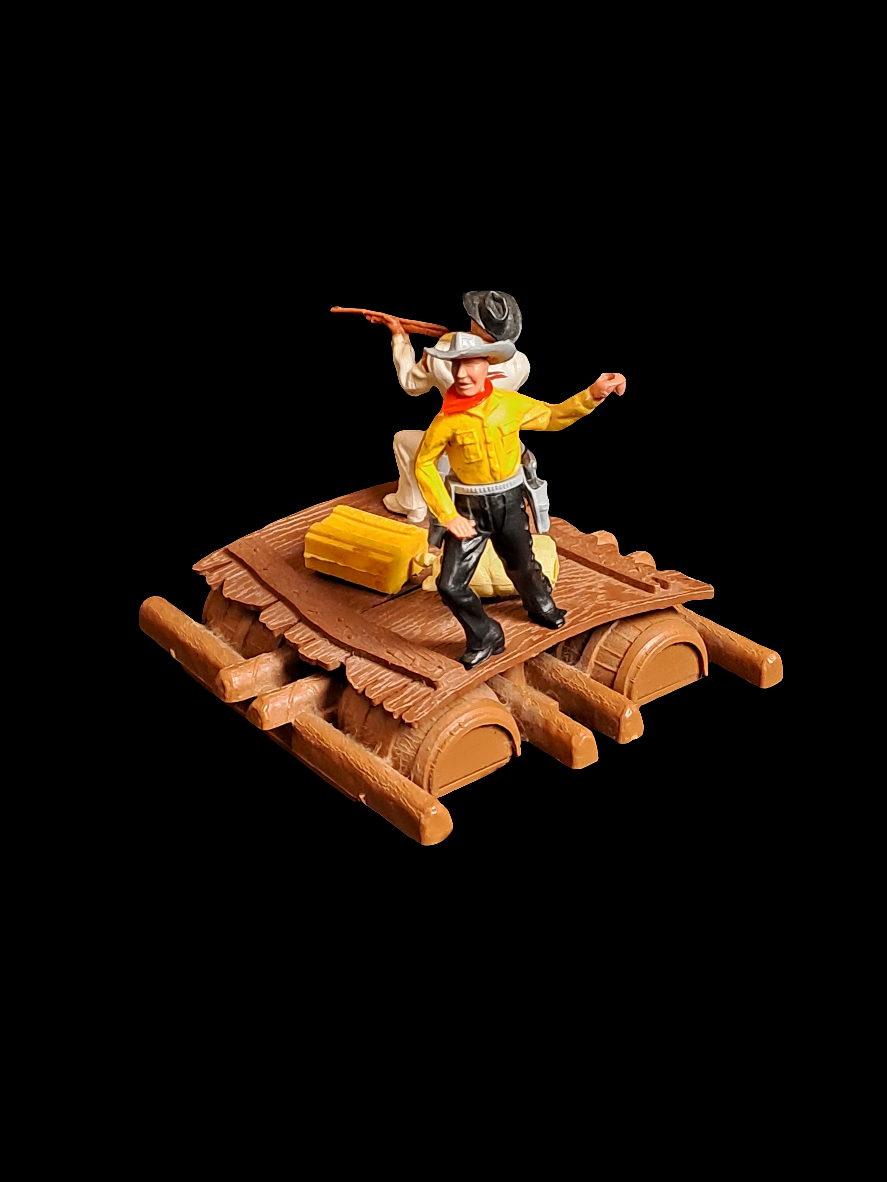 Timpo Toys Tømmerflåde