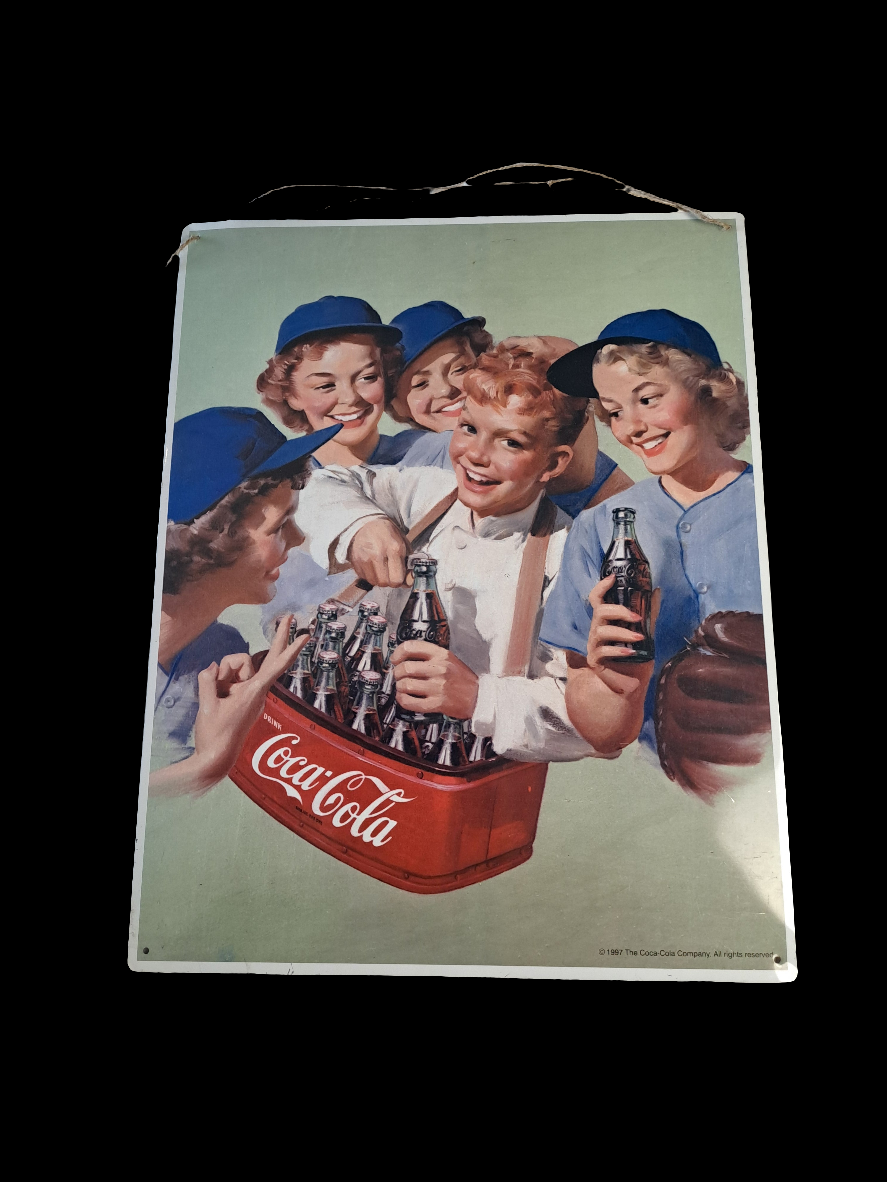 Coca Cola Advertising Sign