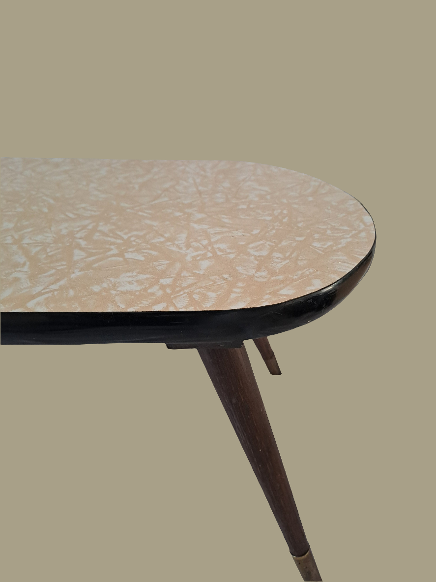 German Vintage Flower Table/Tysk Retro Blomster Bord