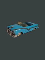 Tin Toy Ford Sunliner Convertible