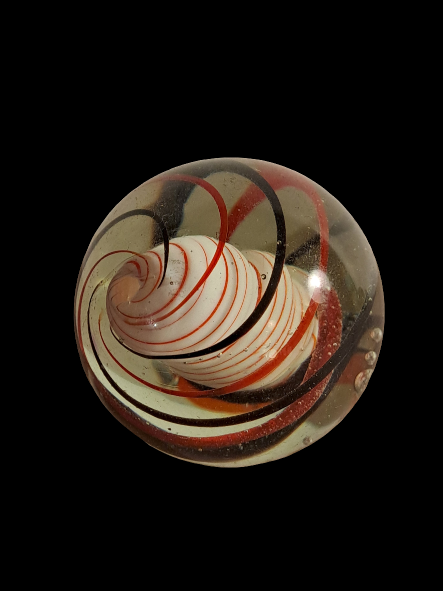 Vintage Swirl Marble/Retro Glaskugle