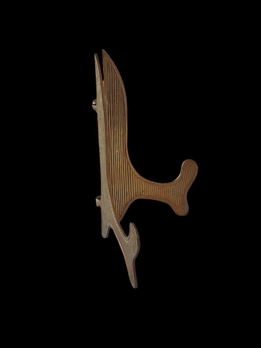 Vintage Brass Photo Stand