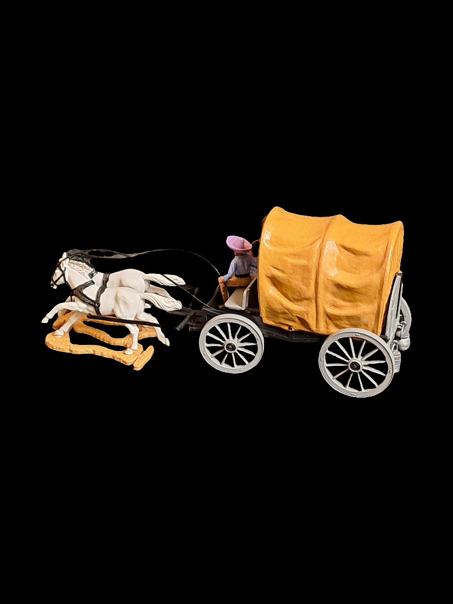 Timpo Toys Wild West Wagon / Timpo Toys Prærievogn