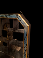Vintage Large Display Cabinet