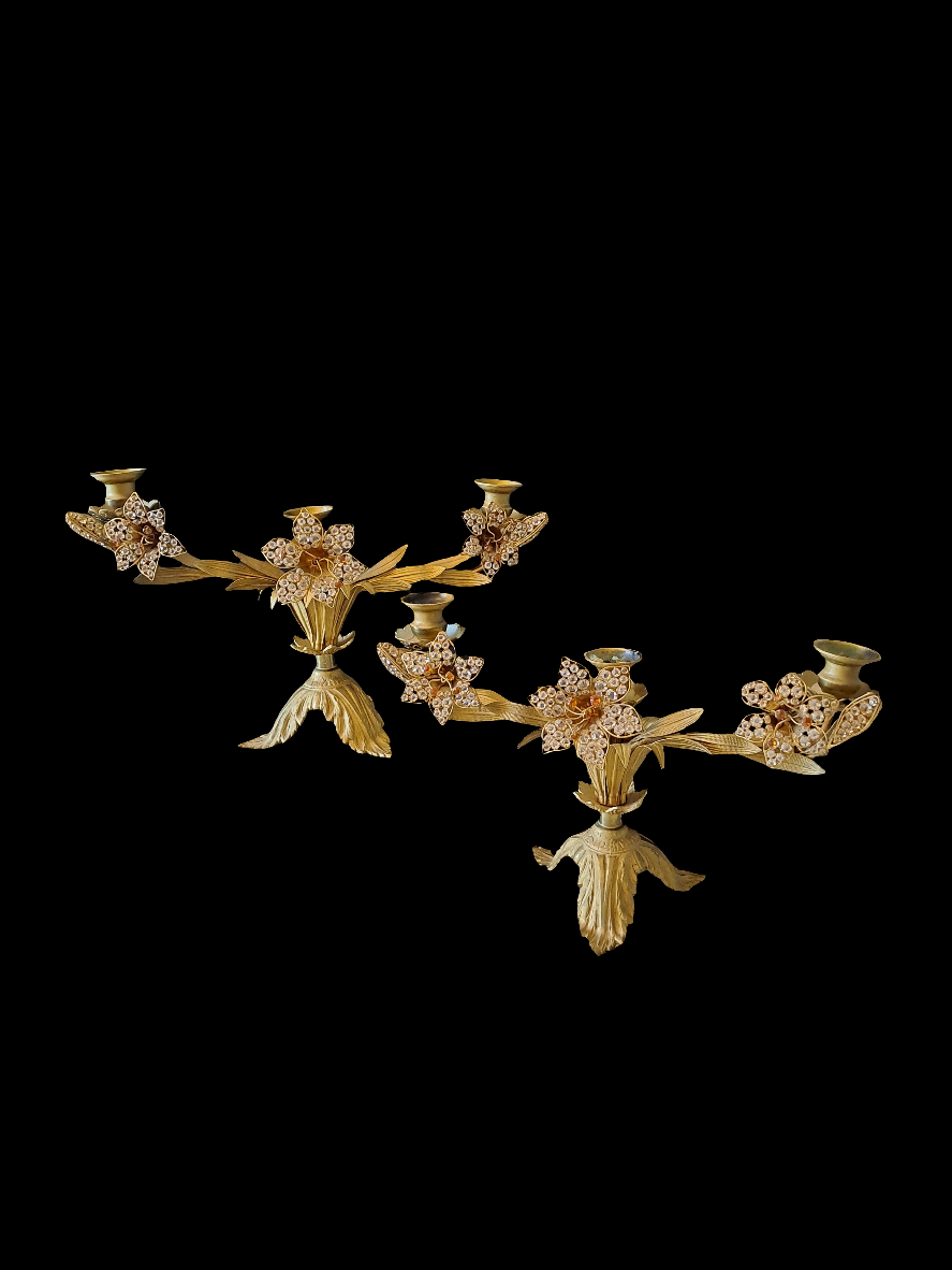 A pair of Candelabre "Bouasse Jeune Paris"