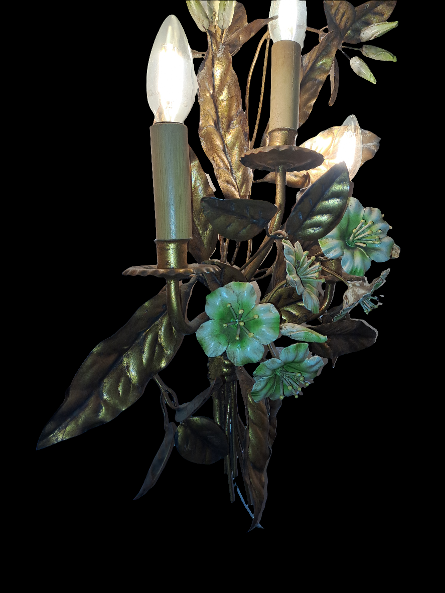 Italian Wall Lamp in Regency Style.
