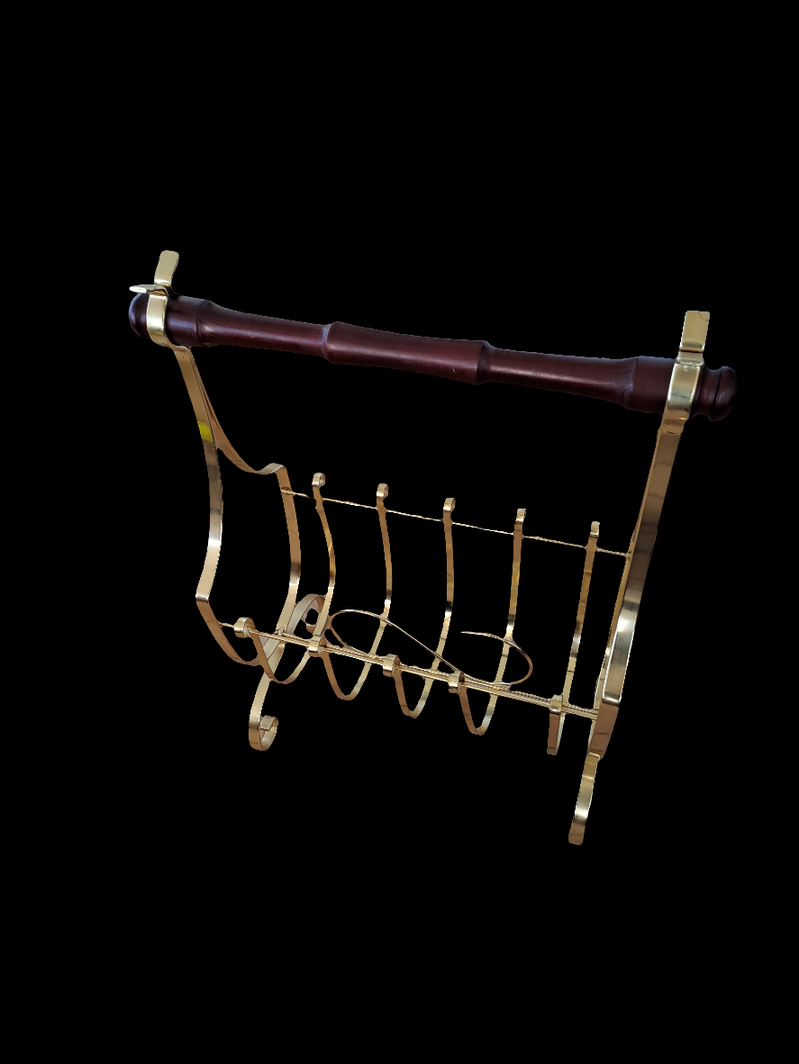 Vintage Magazine Holder/Retro Magasinholder