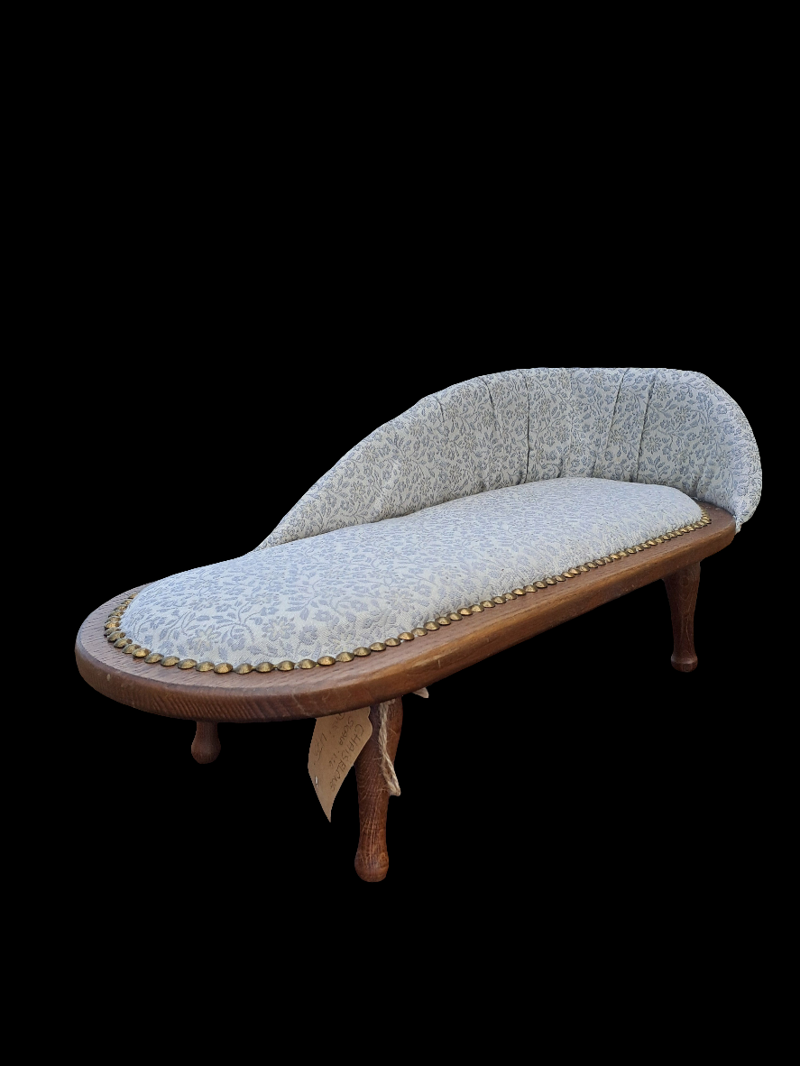 German Vintage Mini Chaise Longue