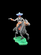 Mexicans on horseback.