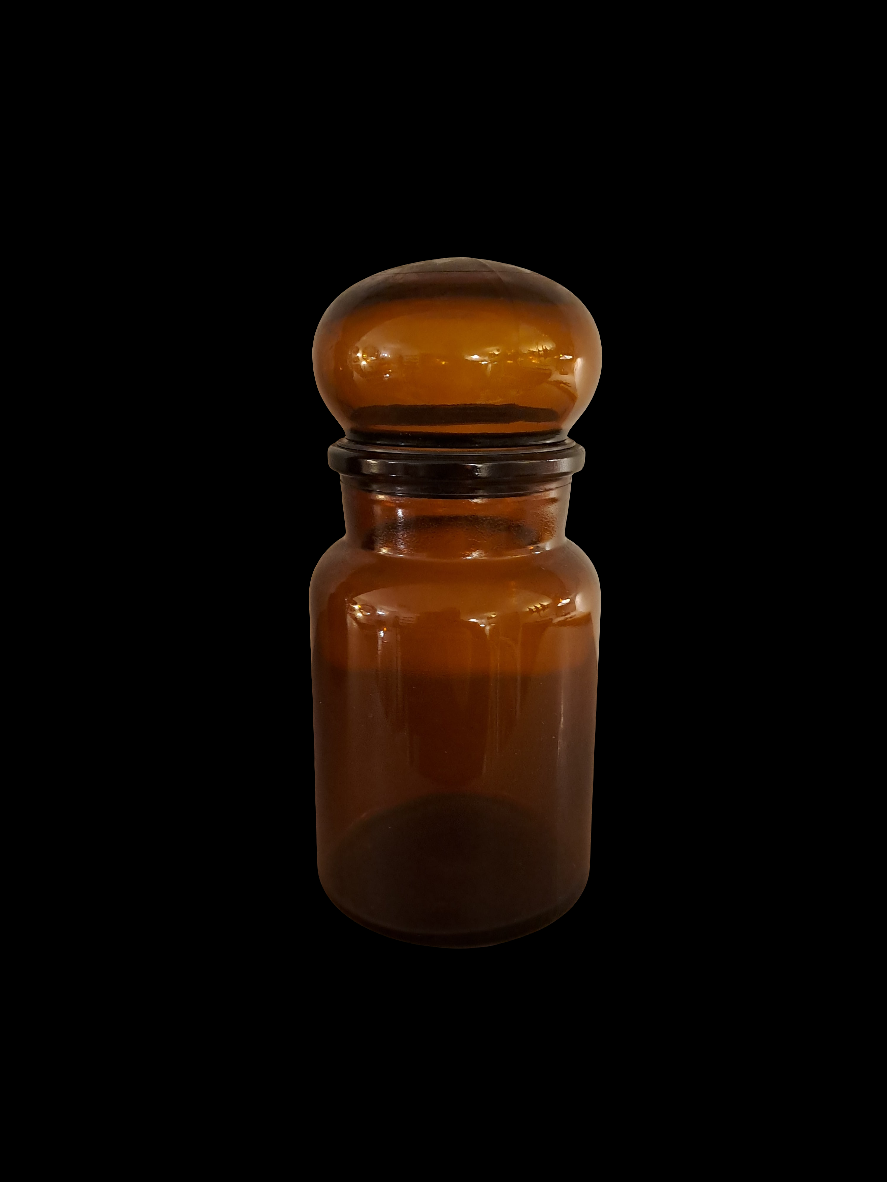 Vintage Apothecary Jar from the Belgian Container/Apotekerflaske fra Belgiske Container