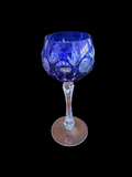 Bohemian Crystal Wine Glass