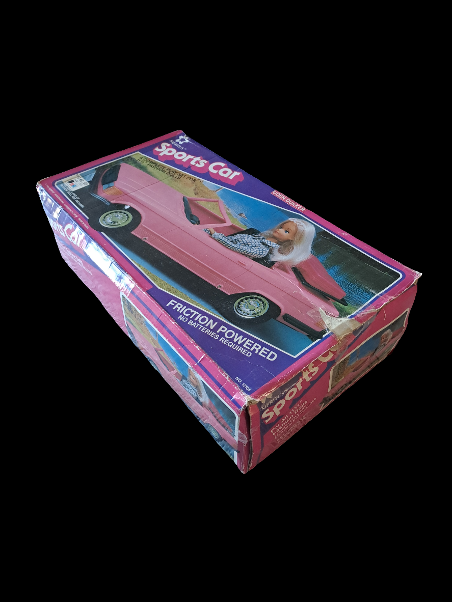 Vintage Sports Car for Barbie / Sportsvogn til Barbie