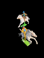 Britains Deetail. Cowboys on Horse x2 / Cowboys på Hest x2