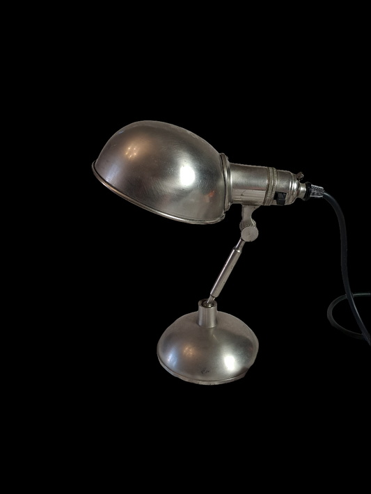 French Vintage Industriel Table Lamp/Fransk Retro Industriel Bordlampe