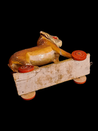 Antique Tiger on wheels