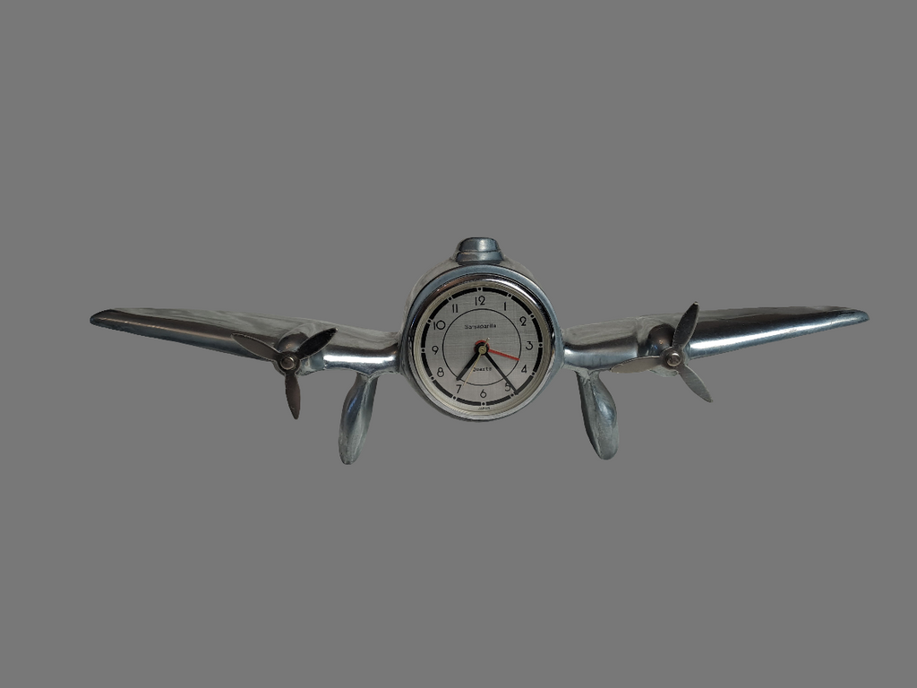 Art Deco Aeroplane Clock