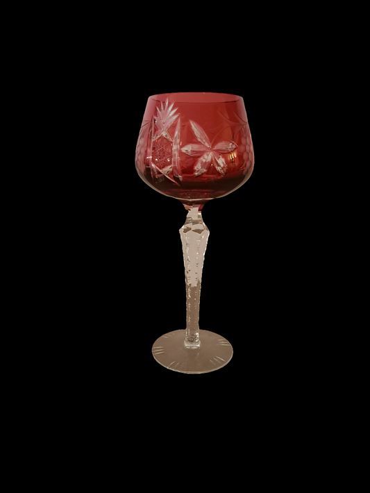Bohemian Wine Glass/Bøhmisk Vinglas