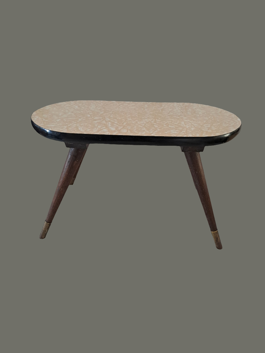 German Vintage Flower Table/Tysk Retro Blomster Bord