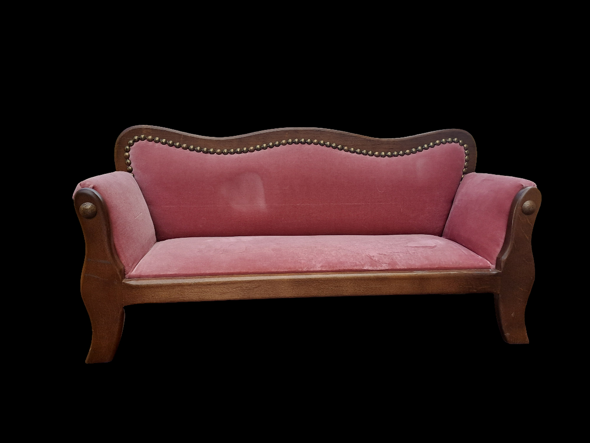 German Vintage Mini Sofa / Tysk Vintage Mini Sofa