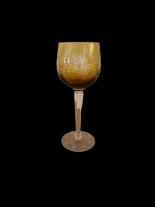 Bohemian Wine Glass/Bøhmisk Vinglas