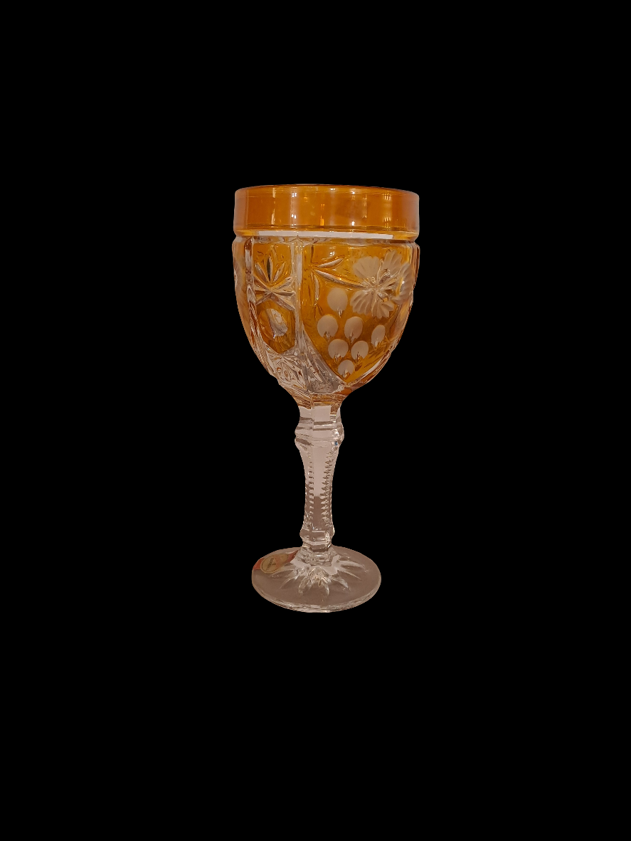 Bohemian Wine Glass/Bøhmisk Vinglas