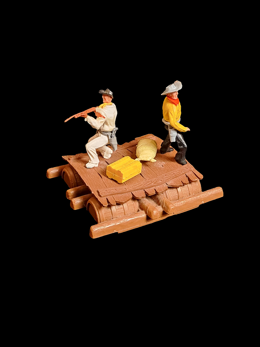 Timpo Toys Tømmerflåde