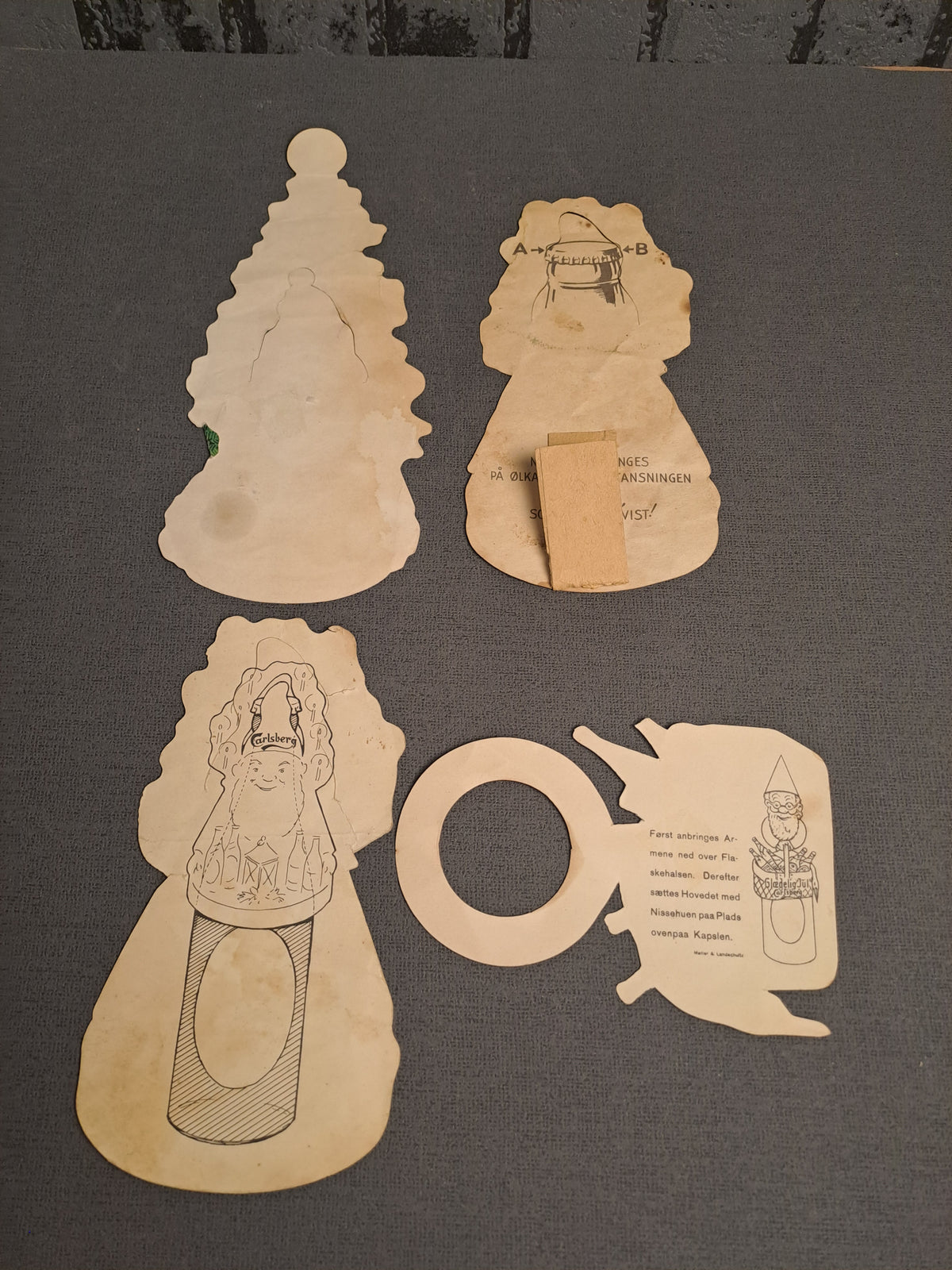 Carlsberg Vintage Christmas Decoration 1950's