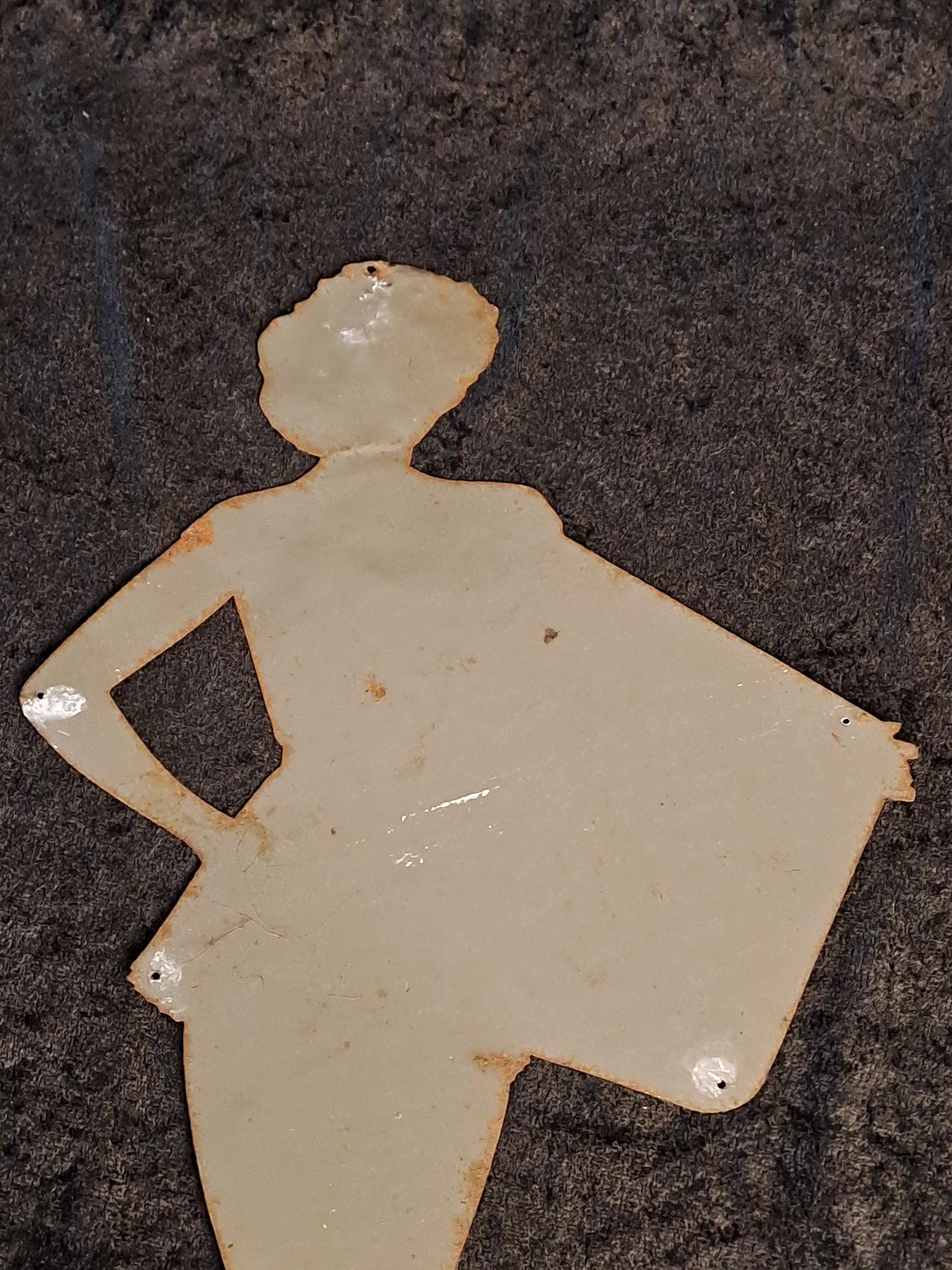 Continental Advertising Metal Sign 1950's / Continental  Reklameskilt i Metal 1950'erne