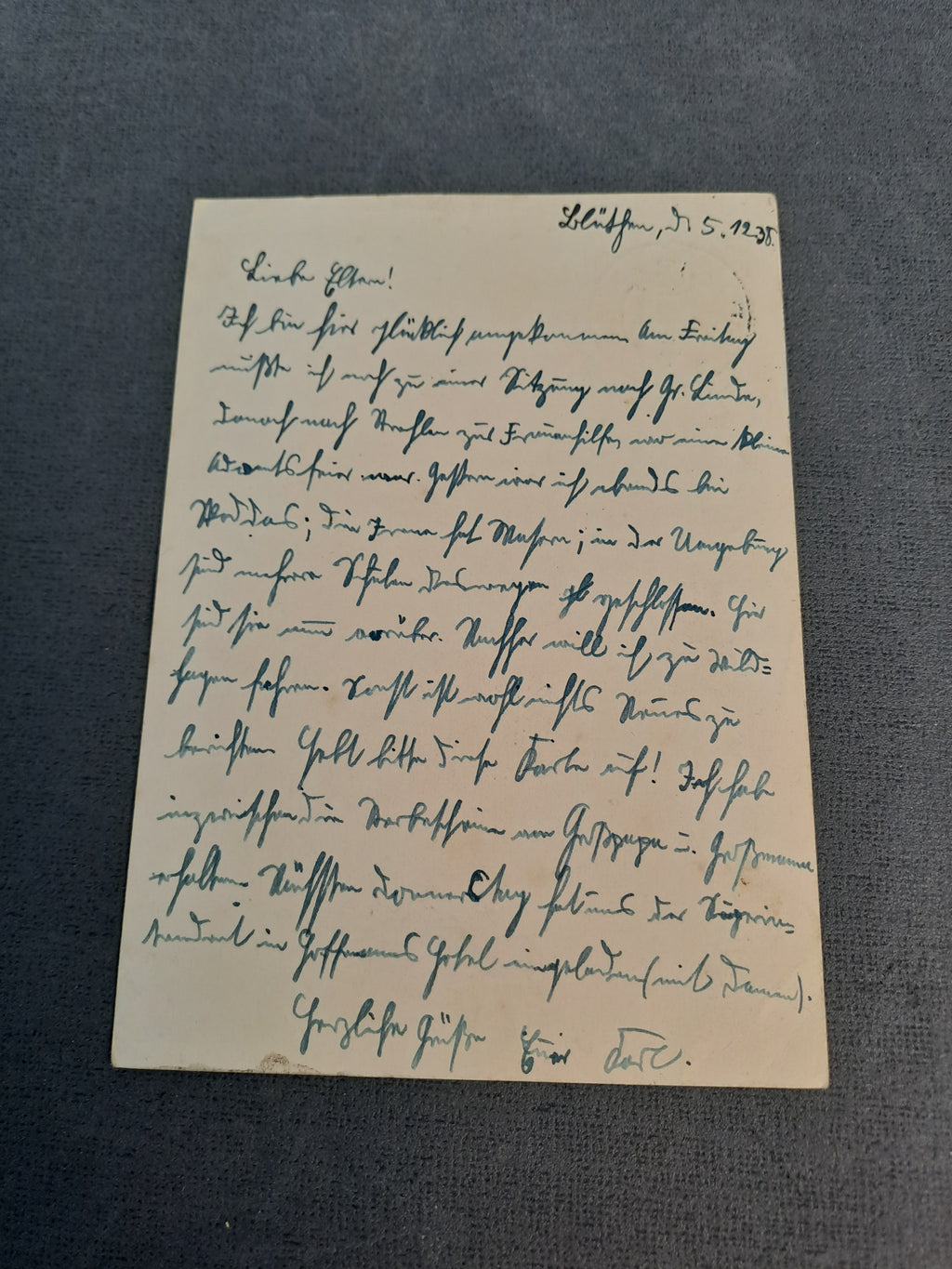 WW2 Postcard WHW