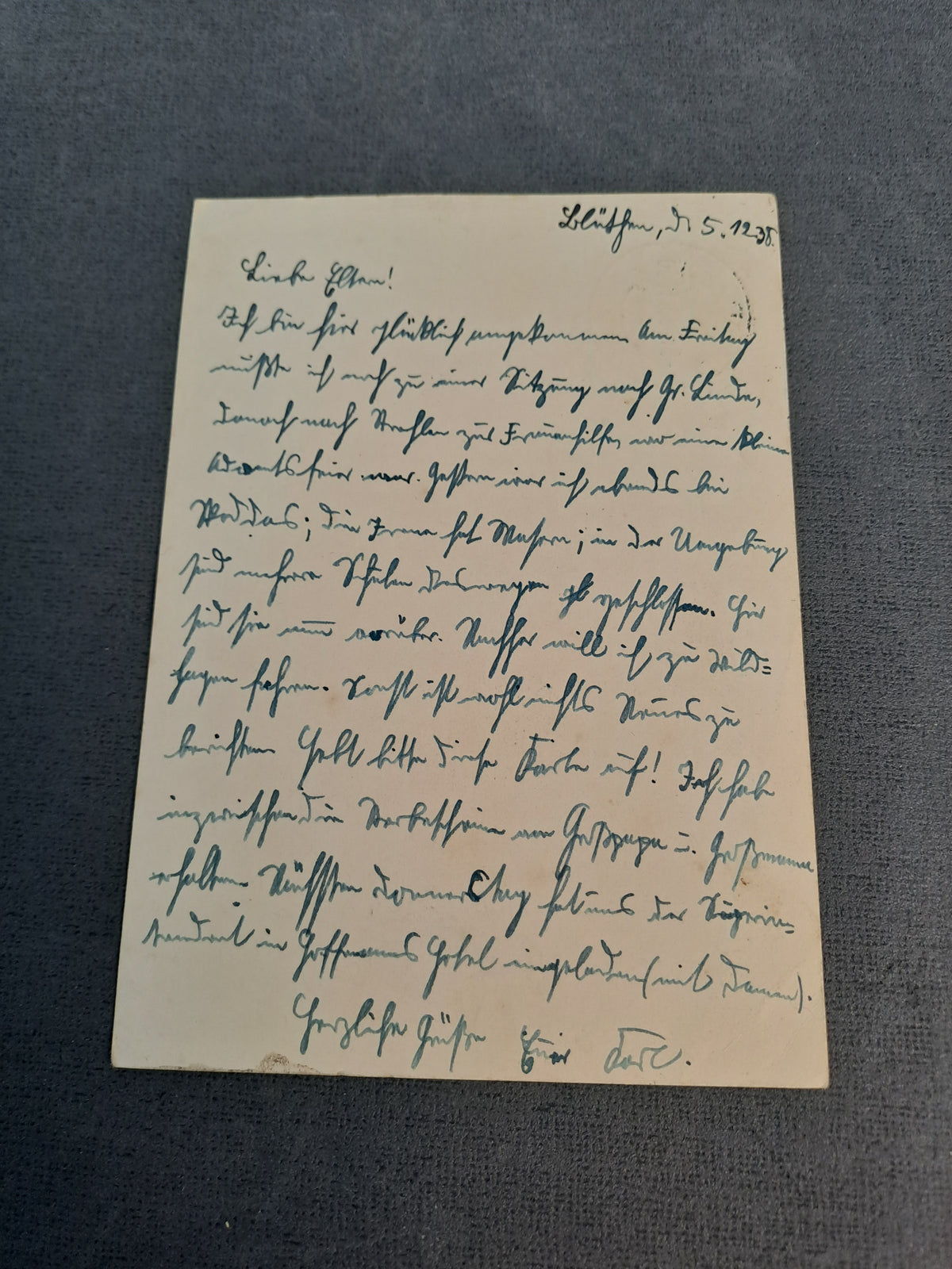 WW2 Postcard WHW