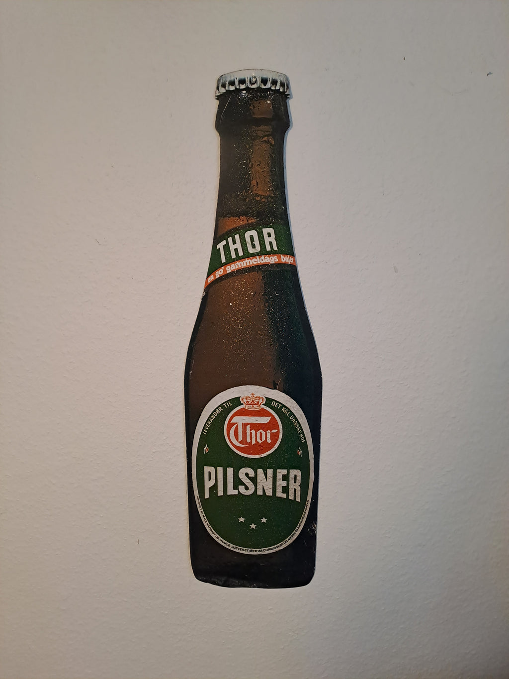 Thor Flaske Købmandsskilt / Thor Bottle Merchant Sign
