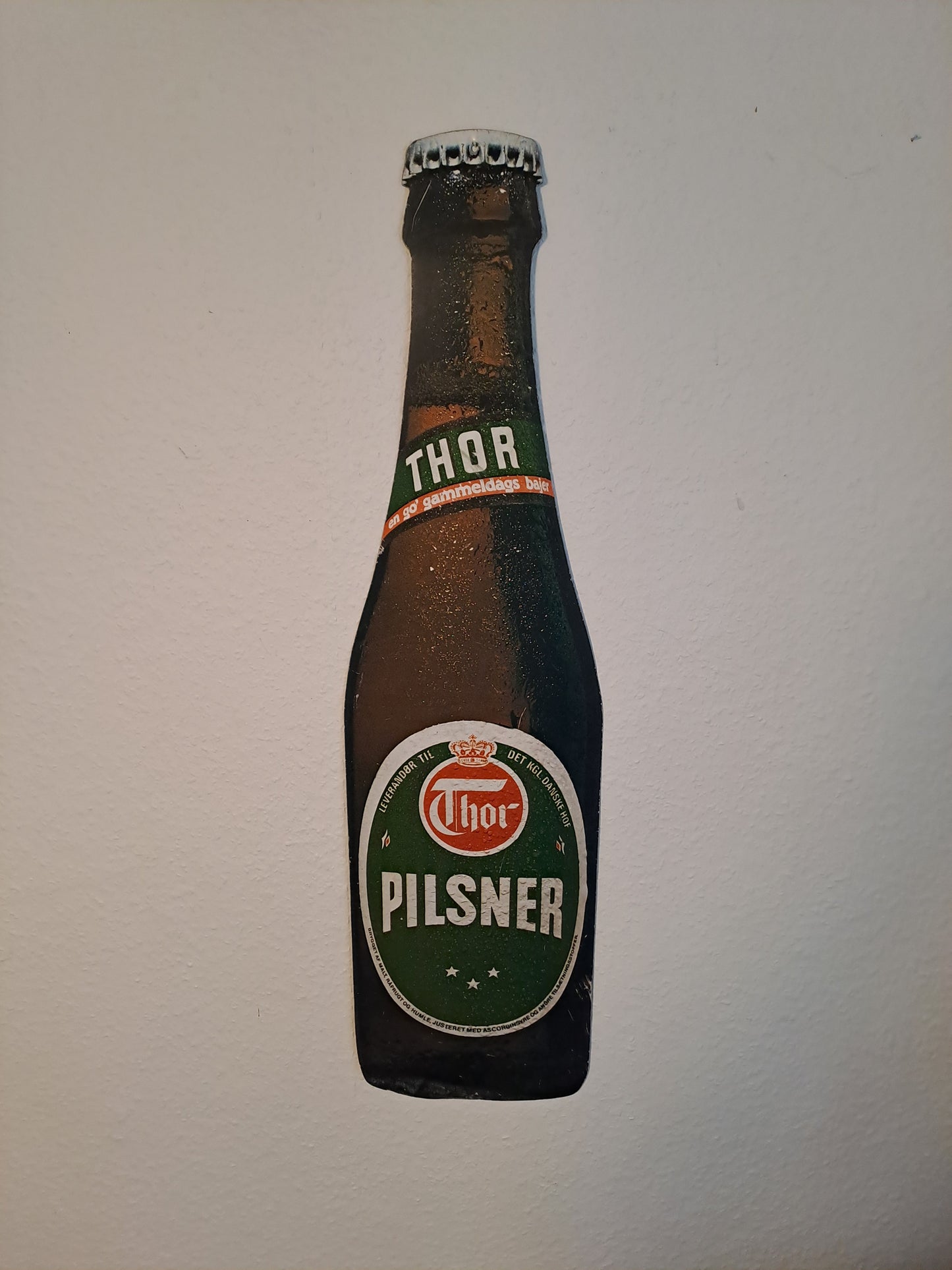 Thor Flaske Købmandsskilt / Thor Bottle Merchant Sign