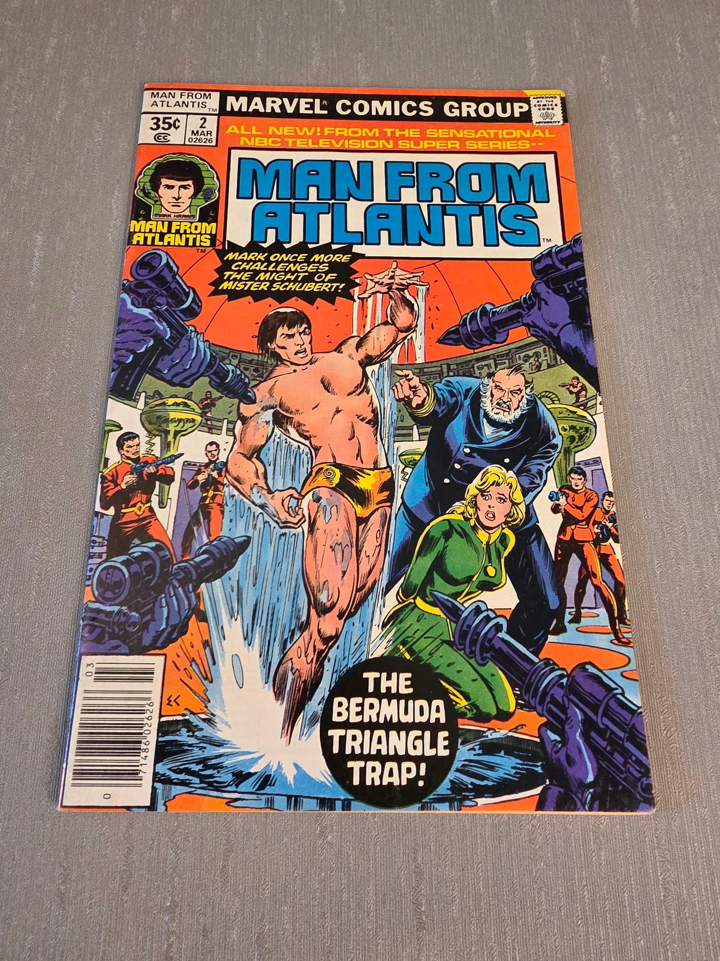 Marvel Man From Atlantis #2 1978