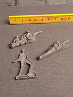 WHW x3 Anti Tank Cannon, MG Gunner and Soldier / WHW x3 Anti Tank Kanon, Maskingevær og Soldat