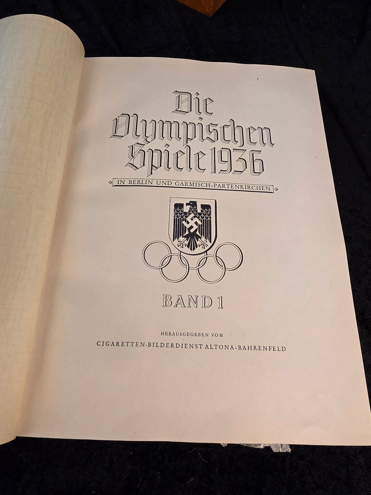 Olympia Berlin 1936 Bind 1 og Bind 2 med Kartonæsker