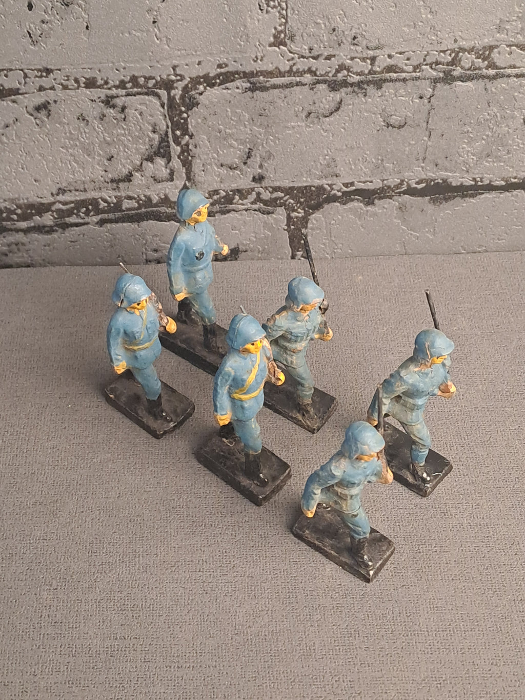 Lineol Danish Soldiers x6 / Lineol Danske Soldater x6