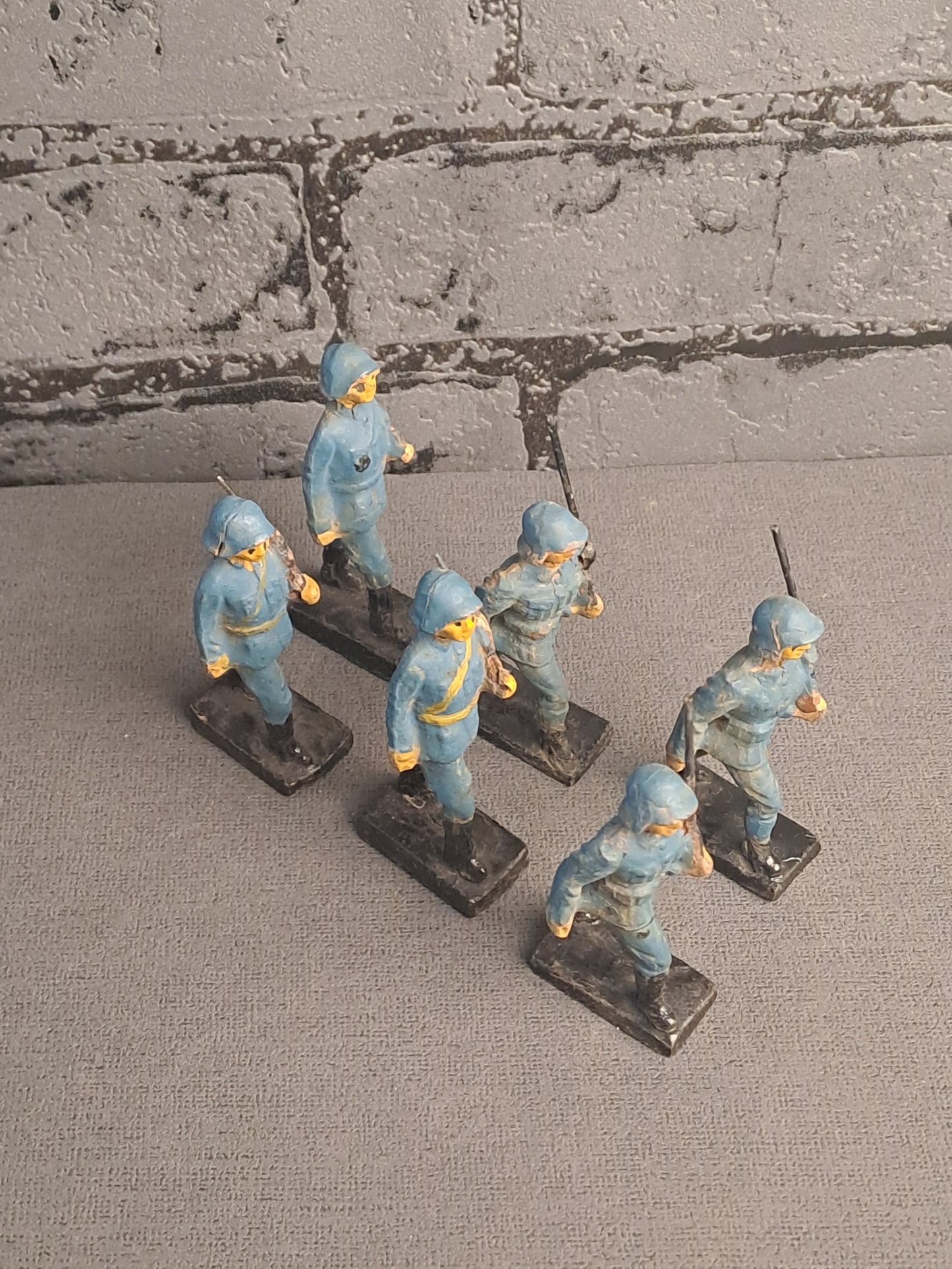 Lineol Danish Soldiers x6 / Lineol Danske Soldater x6