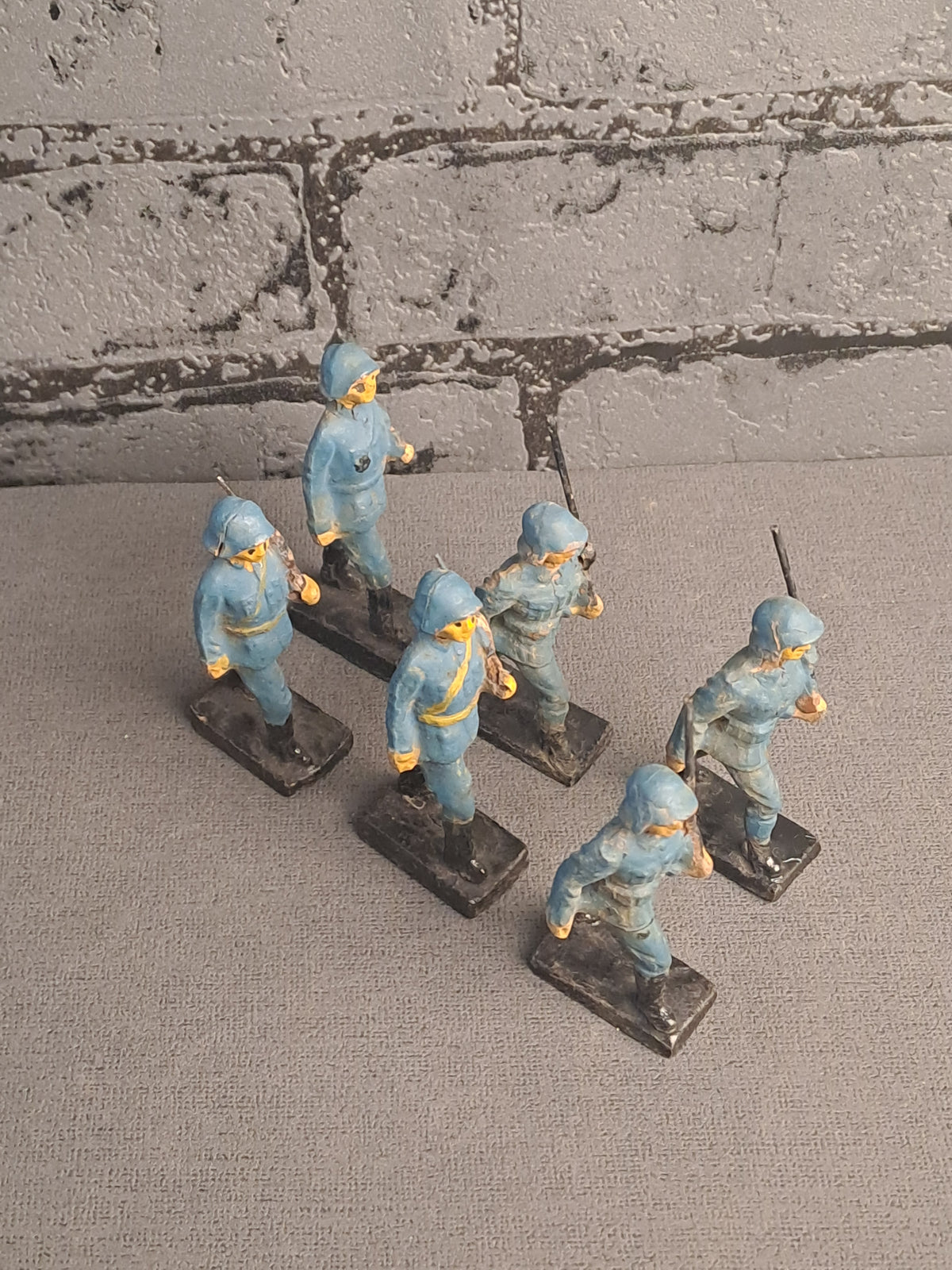 Lineol Danish Soldiers x6 / Lineol Danske Soldater x6