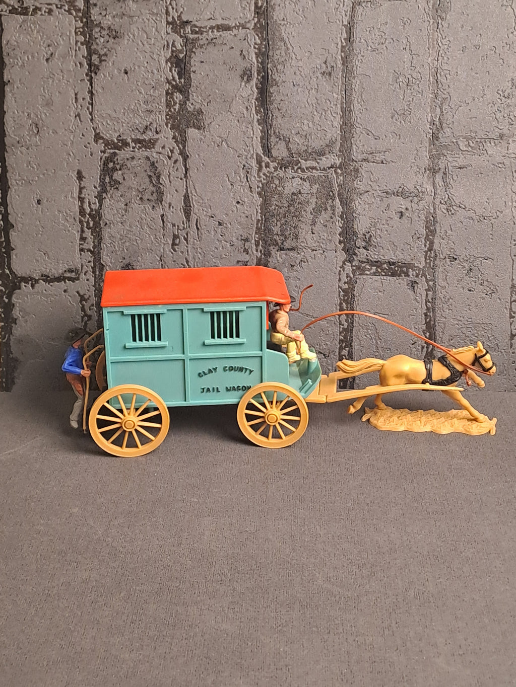 Timpo Toys Clay County Jail Wagon